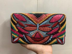 Embroidered Clutches