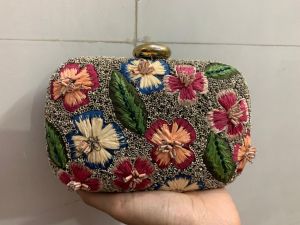 Embroidered Clutches