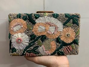 Embroidered Clutches