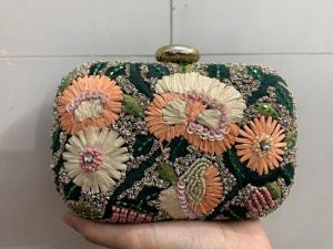 Embroidered Clutches