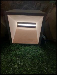 Pink Sandstone Lamp Post