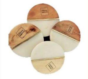 Marble Wood Tea Coaster