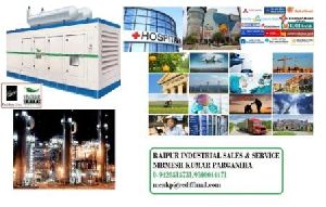 green industrial generator