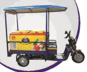 Battery Operated Electric Ice Cream Cart