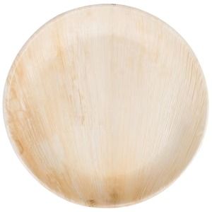 12 Inch Round Areca Palm Leaf Plate