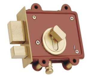 DL-Delux Pin Cylindrical Brass Main Door Lock
