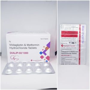 50/1000 mg Dialip Tablets