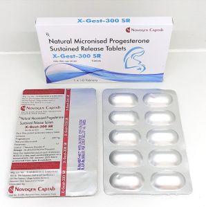 Natural Micronised Progesterone Sustained Release Tablets
