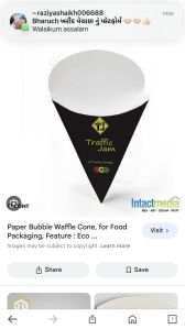 Waffle bubble corn