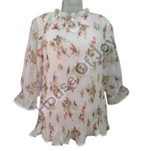 Ladies Floral Long Top