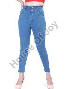 Ladies High Waist Denim Jeans