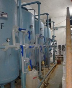 IRF, MGF and ACF Water Softener Plant