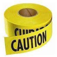 Caution Danger Barricade Tape