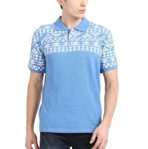 Linen Mens Polo T-Shirt