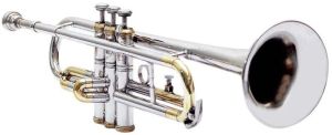 Amazing Brass Nickel BB Trumpet