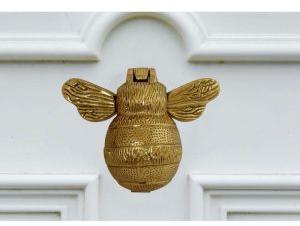 Brass Built Bumblebee Door Knocker