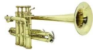 Four Valve Brass Piccolo Trumpet