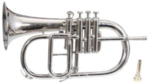 Four Valve Nickel Flugelhorn