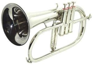 Three Valve Nickel Flugelhorn