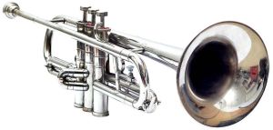 Three Valve Nickel Trumpet