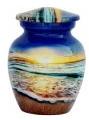 Beautiful Cremation Medium Multicolor Urns for Human Ashes Adult Funeral Burial Urn