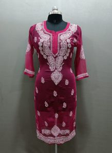 Ladies Chikankari Kurtis
