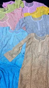 Ladies Chikankari Kurtis