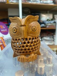 Wooden Carved Owl