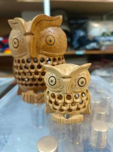 Wooden Carved Owl