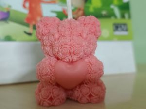 Teddy Bear Candle