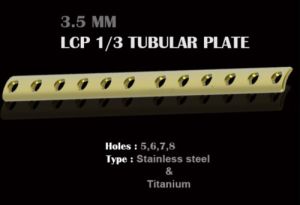 3.5 MM LCP 1/3 TUBULAR PLATE