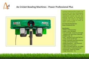 Power Professional Plus Cricket Bowling Machines