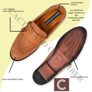 Mens Designer Synthetic Leather Loafers
