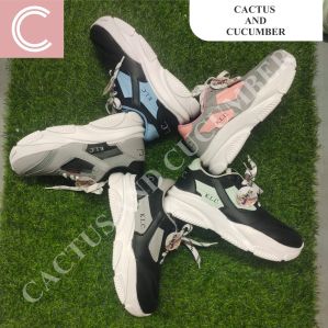 Mens Designer Synthetic Leather Sports Shoes