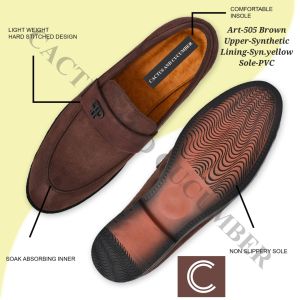 Mens Fancy Suede Leather Loafers