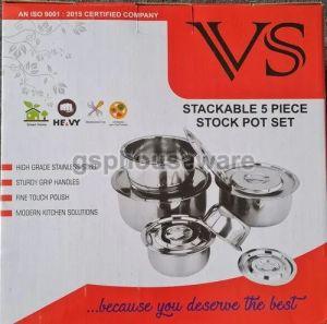 201 Stainless Steel Stock Pot Set