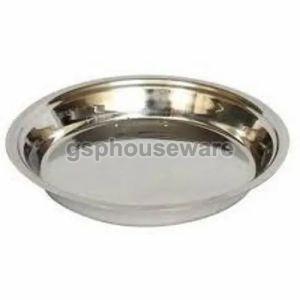 Round Stainless Steel Ghamela