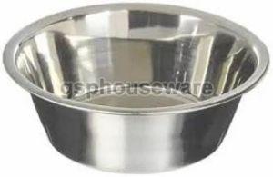 Round Stainless Steel Pet Bowl