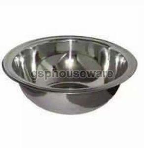 Silver Stainless Steel Deep Bowl