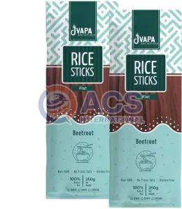 Jvapa Beetroot Flat Rice Stick Noodles