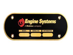 Brass Nameplate