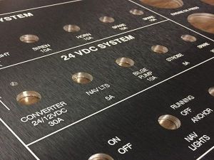 Control Panel Nameplate