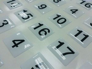 PU Domed Label