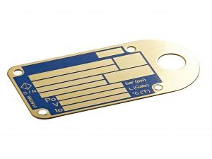 Brass Nameplate