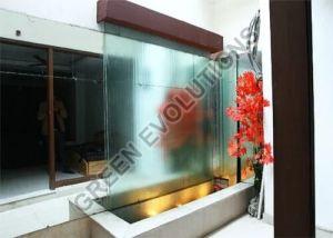 Glass Water Screen Fountain