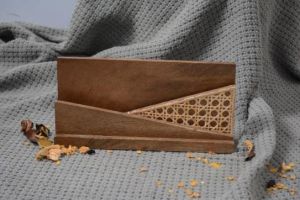 Rattan Wooden Paper Holder