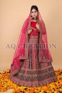 Embroidered Bridal Lehenga Choli