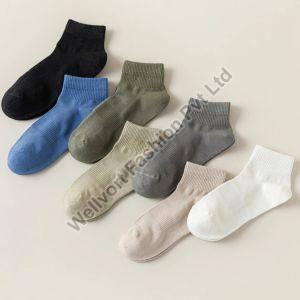 7 Pair Unisex Breathable Ankle Length Cotton Sock