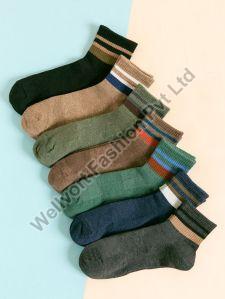 7 Pair Unisex Breathable Mesh Cotton Sock