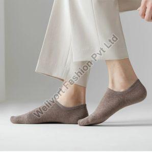 Brown Unisex Low Cut Ankle Socks
